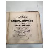 Pomeroy & Beers 1868 Atlas of Union and Snyder