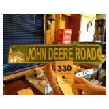 John Deere road sign (in package)