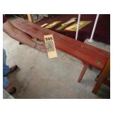 Five piece picnic table/benches