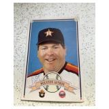 Signed Ed Ott baseball card 4ï¿½x6ï¿½