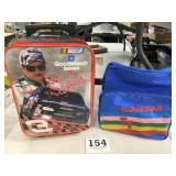 Dale Earnhardt travel case and old carry bag