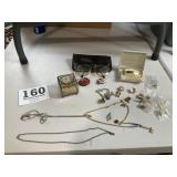 Miscellaneous lot of jewelry and stuff