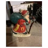 Cast Iron Santa Door Stop