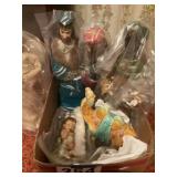 Beautiful vintage nativity scene