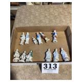 Lot of Porcelain Figurines Occupied Japan