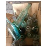 Vintage soda bottle lot