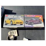 New in box Models95 Dodge Viper & Plymouth