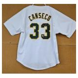 Jose Canseco Autographed Baseball Jersey