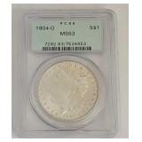 Coin - 1904O Morgan Silver Dollar