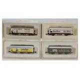 Train - (4) Marklin Mini Club Z Scale Beer Reefers