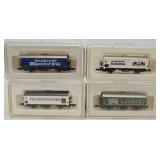 Train - (4) Marklin Mini Club Z Scale Beer Reefers