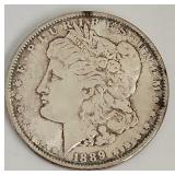 Coin - 1889 Morgan Silver Dollar