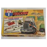 1982 Tyco US 1 Trucking Slot Car Set