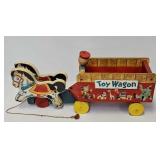 Fisher-Price #131 "Toy Wagon" Pull Toy