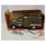 Nylint Pressed Steel US Army Ambulance