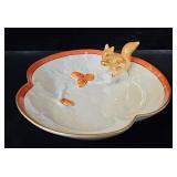 Noritake Porcelain Squirrel Nut Bowl