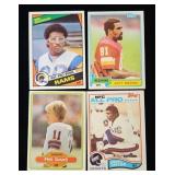 (4) Rookie Football Cards