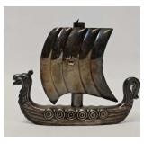 Vintage Serpent Nordic Viking Ship Corkscrew