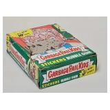 1987 Garbage Pail Kids Series 10 Stickers Wax Box