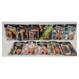 (11) Assorted Star Wars Carded Figures