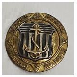 WWII Sterling Silver U.S Merchant Marine Pin