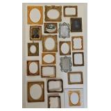 (21) Dollhouse Miniature Picture Frames & Mirrors