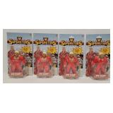 (4) 2021 WWE Rick Flair Wrestling Action Figures