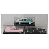 (3) 1:24 Die Cast Car Models