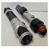 2002 Star Wars Red & Green Light Sabers