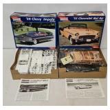 (2) Monogram Car Model Kits