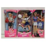 (3) Asst Barbie Dolls (MIB)