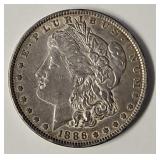 1886 Morgan Silver Dollar