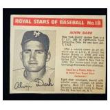 1950 Royal Desserts Al Dark Baseball Card