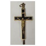 Antique Nuns Crucifix Pendant