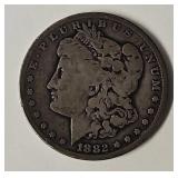 1882CC Morgan Silver Dollar