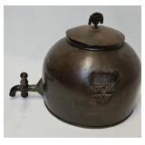 Antique Copper Moonshine Pot/Kettle with Spigot