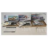 (3) Monogram US Military Aircraft Model Kits