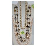 (3) Designer KJL Marked Necklaces