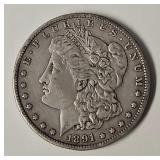 1891S Morgan Silver Dollar