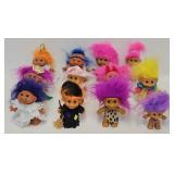 (12) Asst. Troll Dolls