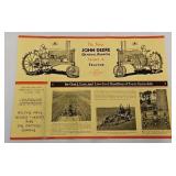 Early 1900ï¿½s John Deere Tractor Dealer Brochure