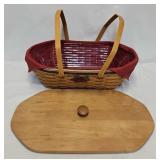 2006 Longaberger Natures Garland Basket -