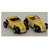 (2) Aurora T-Jet Hot Rod HO Slot Car