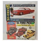 AMT & Lindberg Model Car Kits (factory sealed)