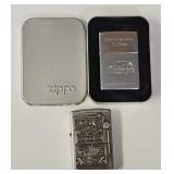 (2) Zippo Cigarette Lighters