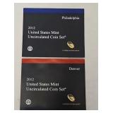 2012 P&D US Uncirculated Coin Set