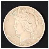 1934S Peace Silver Dollar