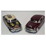 (2) 1:18  Die Cast Hudson Hornet Models