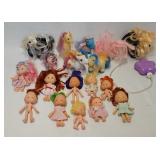 Strawberry Shortcake Dolls & My Little Pony