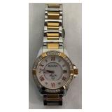 Working Bulova 98R234 Stainless Steel Ladies Watch